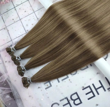 Keratin tip pre bonded hair extension