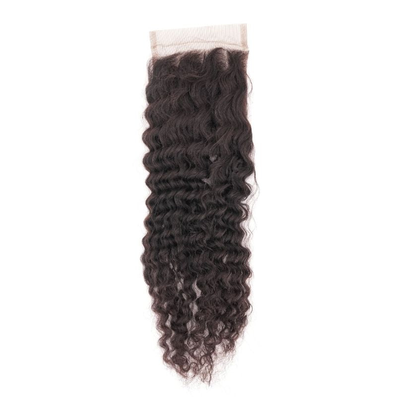 14” Afro Kinky Curly Closure